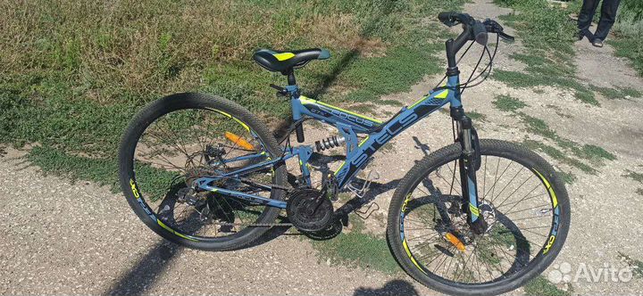 Двухподвесный велосипед