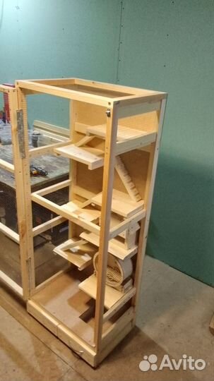 Новая большая клетка для шиншиллы. 1,2 м