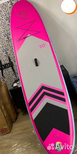 Надувная доска, доска надувная с веслом