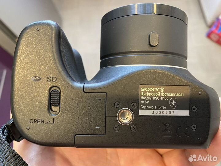 Компактный фотоаппарат sony