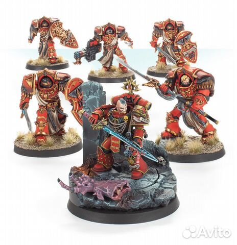 Chapter Master Raldoron and Retinue warhammer купить в Москве | Хобби и ...