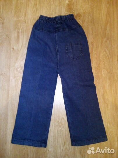 Джинсы новые 4-6 лет