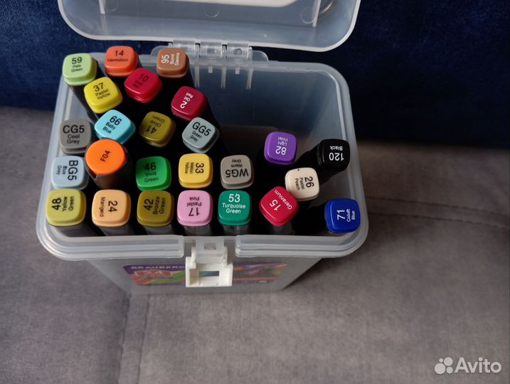 Brauberg маркеры для скетчинга