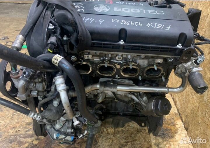 Двигатель Chevrolet Cruze F16D4 - 1.6 бензин