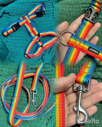 Шлейка, поводок, Brrro, Sobakin, Шарик, Puller