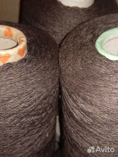 Пряжа на бобинах из Италии