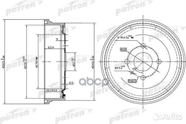 Барабан тормозной задн opel: astra F classic хе