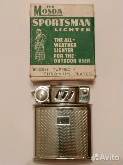 Старинная бензиновая зажигалка Mosda