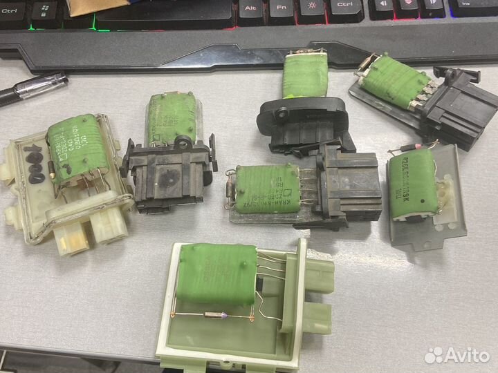 Резистор для мотора вентилятора audi vw b3 b4