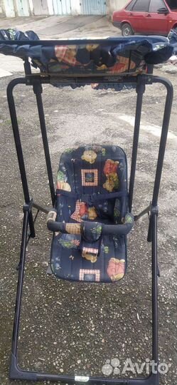 Детские качели уличные