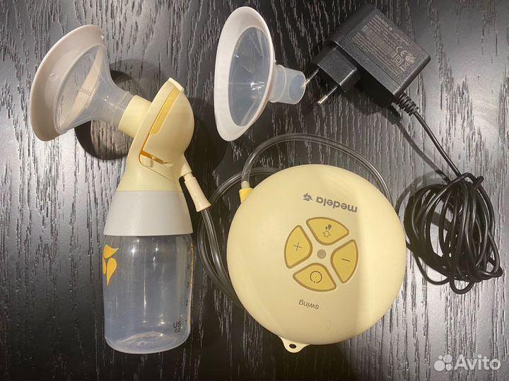 Молокоотсос medela swing flex электрический