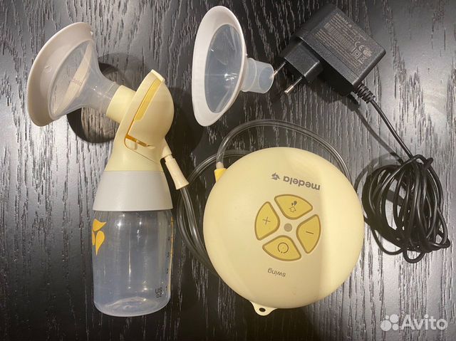 Молокоотсос medela swing flex электрический