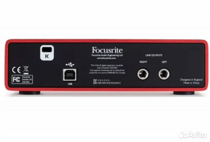 Focusrite Scarlett 2i2 2nd Gen