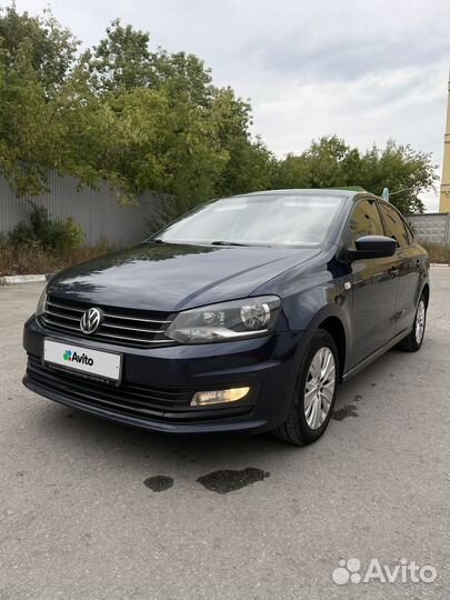 Volkswagen Polo 1.6 AT, 2017, 135 000 км