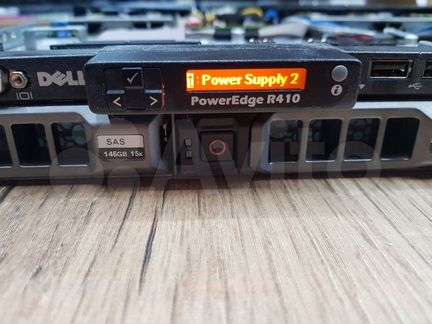 1U Сервер Dell PowerEdge R410 E5520x2 бп 500Wx2