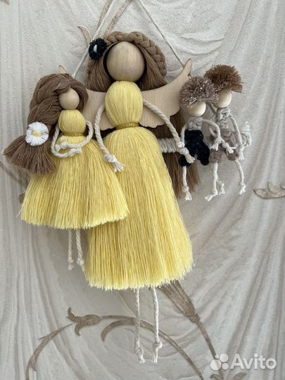 Макраме мама и дети