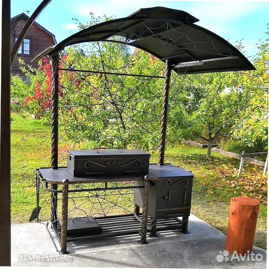 Мангал С крышей