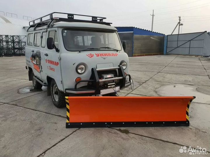 Отвал для снега 2 метра УАЗ Буханка Хантер Патриот