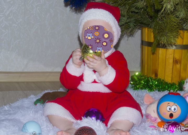 Костюм мисс санты