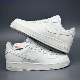 Nike AIR force 1 LOW белые Высокого качества