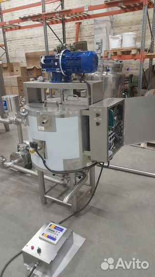 Реактор для производства косметики шампуней кремов