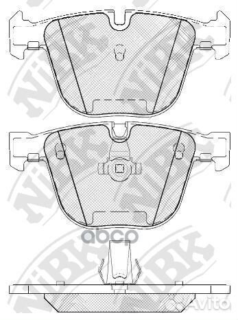 Колодки задние (BMW E60/E61/E65/E66/E70/E71) PN