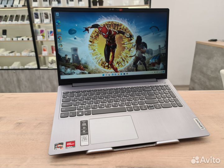 Новый Ноутбук Lenovo/ips/Ryzen 3 5300U/8gb/SSD+HDD
