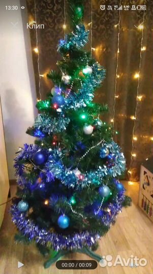 Елка искусственная 150 см бу