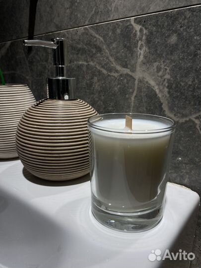 Свеча из кокосового воска