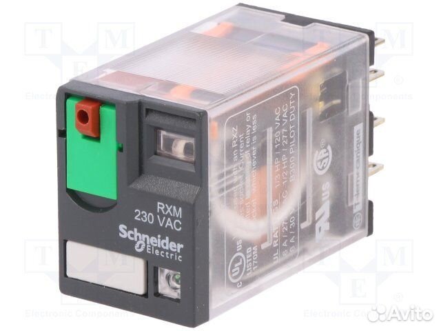 Реле Schneider Electric, Siemens 24V DC, 220V AC