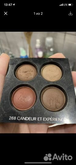 Тени dior lancome chanel