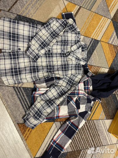 Рубашки на мальчика 3-4 года