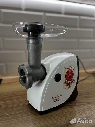 Мясорубка электрическая moulinex