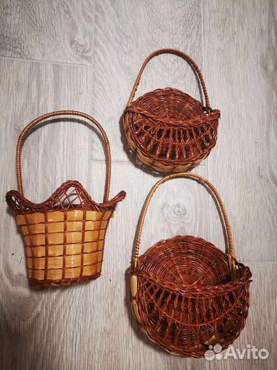 Корзина декоративная 3 шт