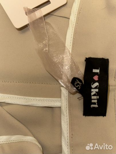 Брюки палаццо бежевые T-skirt