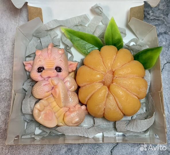 Мыло ручной работы Дракон (символ 2024)