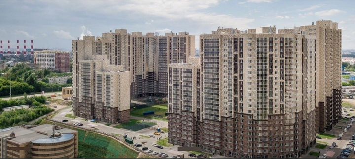 2-к. квартира, 54,2 м², 13/22 эт.