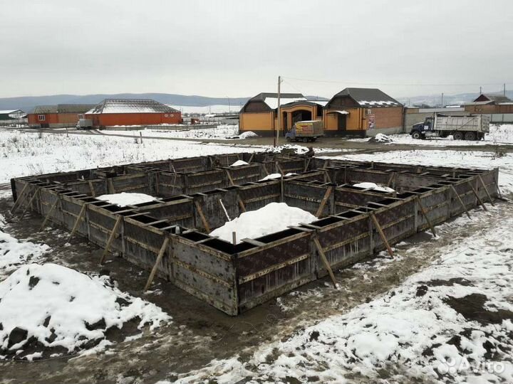 Заливаем Фундамент