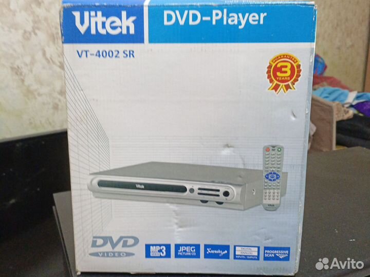 DVD плеер vitek