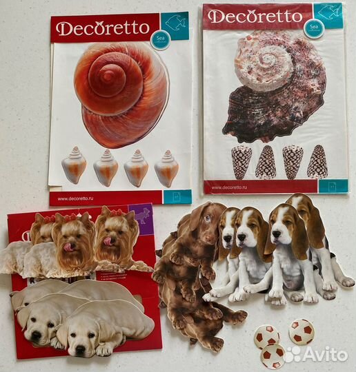 Наклейки декоративные, водостойкие