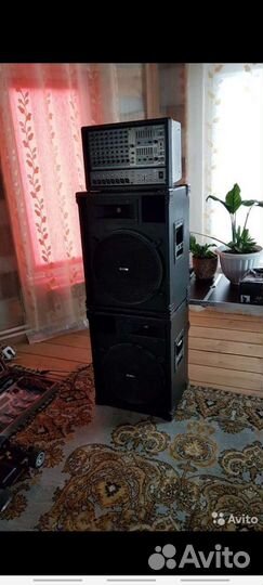 Усилитель с микшером yamaha EMX 88s 400w+400w