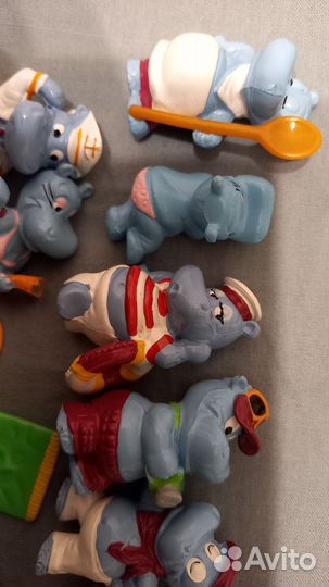 Бегемотики палубные киндер