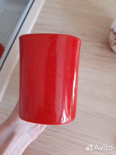 Кружка nescafe красная