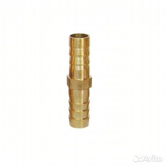 Переходник прямой латунный с 8 мм на 8 мм