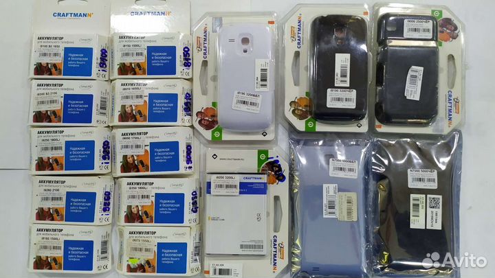 Аккумуляторы для старых сотовых Samsung (часть 1)