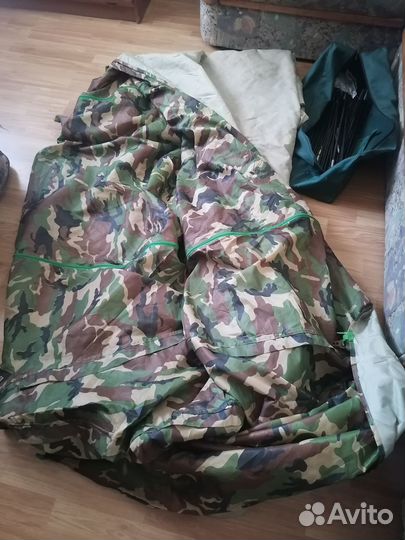 Палатка туристическая 4х-местная, с тамбуром