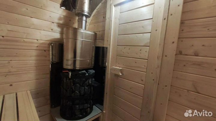 Баня бочка под ключ