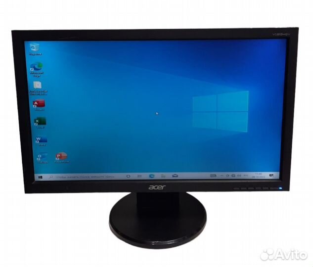 Монитор Acer V193HQV черный