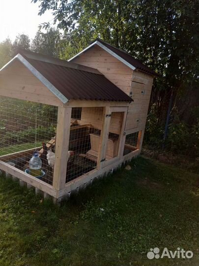 Курятник летний
