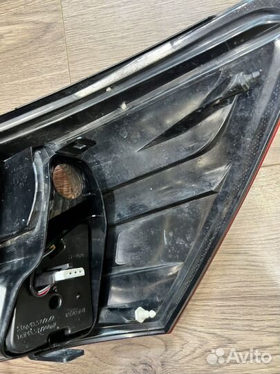 Фанарь задний внешний левый кашкай